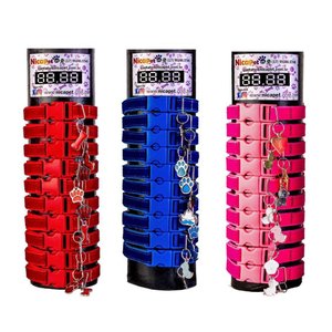 Kit 30 Coleiras Para Pet De Camurça Vermelho Azul E Rosa