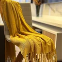 Ver imagem 3 de Manta Chenile 1.80x1.20 - Amarelo