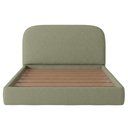 Ver imagem 7 de Cama Queen Flutuante com Cabeceira 160cm Aura W01 Bouclê Oliva - Lyam Decor