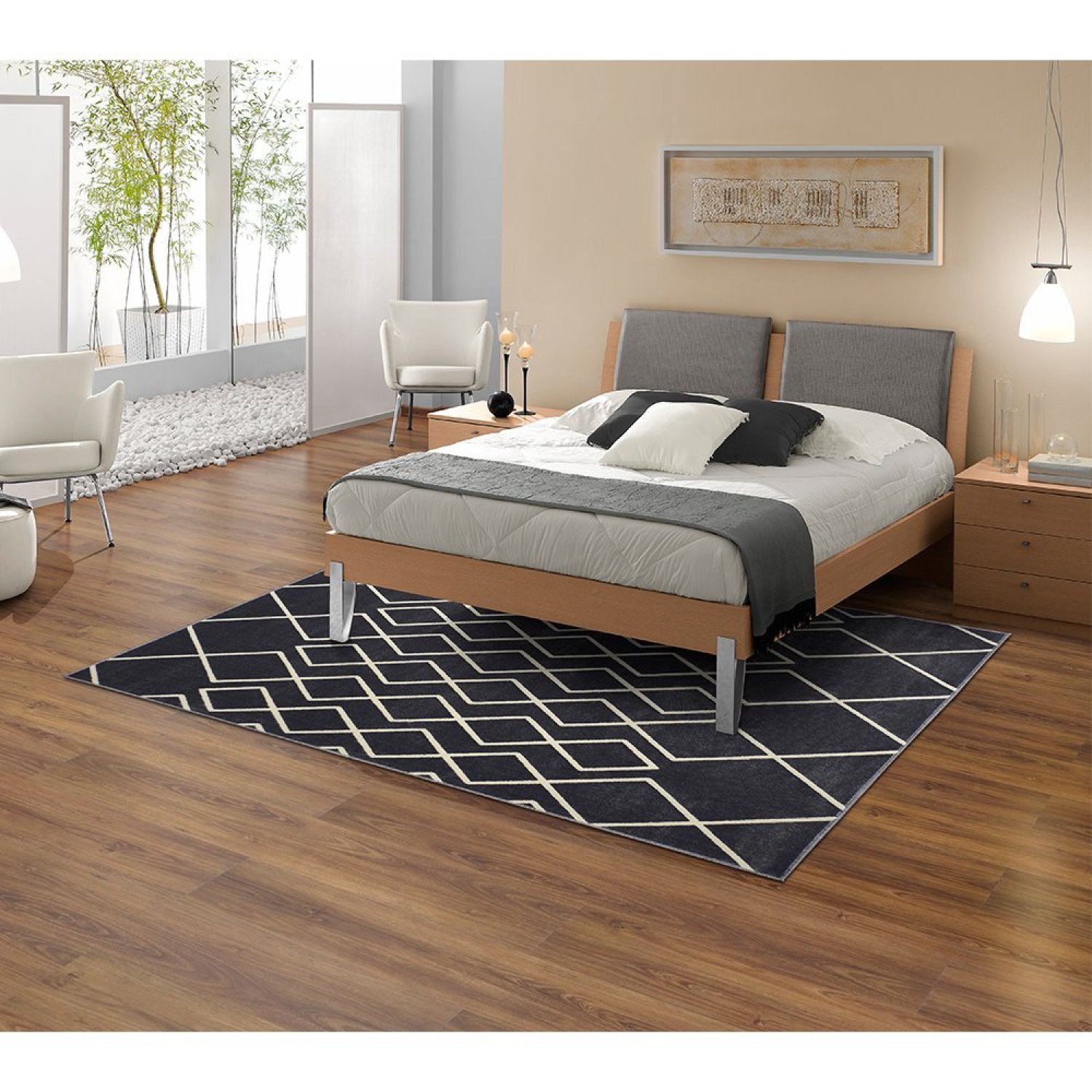 Tapete 200x250cm Lyre Supreme Tapetes São Carlos - 1