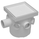 Ver imagem 1 de Caixa Sifonada 15x15cm de 7 Entradas com Ralo Oculto Astra