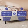 Kit Colchão Ortopédico + Cama Montável Emma Basics - Queen - 2