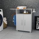 Ver imagem 6 de Balcao Tabua de Passar 2 Portas B04 Branco Novam