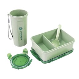 Kit de Marmita e Garrafa Elementos Jacki Design Verde - 1