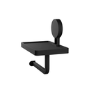 Ver imagem 3 de Papeleira com Adesivo Preto Fosco 18 X 11,5 X 17,6 Cm - Astra