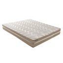 Ver imagem 7 de Cama Box Casal com Colchão Quality Plus Duoface 20x138x188cm e Base Júlia Bege/Rustico Paropas By Ec