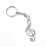 Chaveiro - Clave de Sol - Inox Escovado - 2
