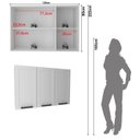 Ver imagem 6 de Cozinha Compacta Modulada Americana 9 Portas 3 Gavetas com Rodapé MDF Grazi Branco