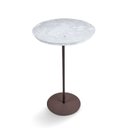 Ver imagem 3 de Mesa Lateral NORINA - BAIXA, tampo redondo Imerso e base Aço Corten.