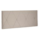 Ver imagem 1 de Cabeceira Painel Cama Box Casal Queen Aquilla 160Cm Bege
