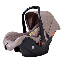 Carrinho de Bebe Europeu Luxo 3 em 1 Ares Plus Marrom Grena + Bebe Conforto + Base - Passear Baby - 7