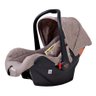 Carrinho de Bebe Europeu Luxo 3 em 1 Ares Plus Marrom Grena + Bebe Conforto + Base - Passear Baby - 7