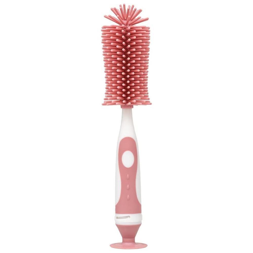 Escova para Mamadeiras Silicone Rosa Buba | MadeiraMadeira