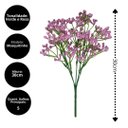Ver imagem 5 de Buquê Flor Mosquitinho Rosa 30cm - Mc Flores
