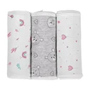 Ver imagem 1 de Kit 03 Faixa Umbilical Malha 100% Algodã Rosa