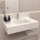 Ver imagem 1 de Bancada com Cuba Esculpida 80 Moderna