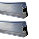 Ver imagem 1 de Perfil Barra Trilho Linha C Estrutura Suporte Fixador Placa Painel Solar Alumínio 4,80 Metros | Perf