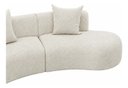 Ver imagem 6 de Sofá e Puff Orgânico Virginia 360cm Sala Boucle Bege