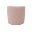 Ver imagem 6 de Poltrona Estofada 74cm x 68cm x 70cm Redonda Confortável para Sala ou Recepção Formato Orgânico