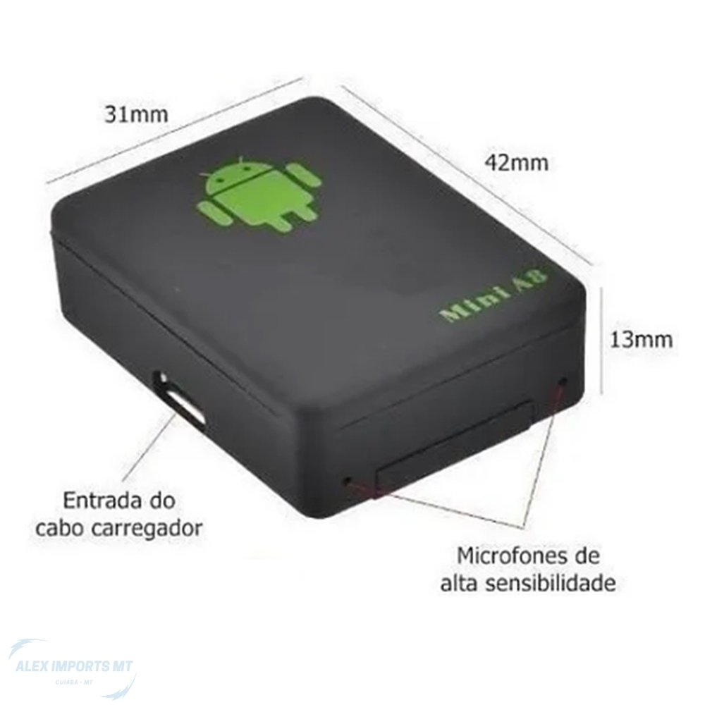 Camera De Segurança Mini Escuta Escondida Gsm - 3