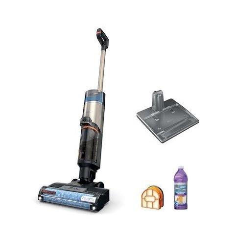 Shark Hydrovac Messmaster Wd261 sem Fio 3 em 1 Aspirador e Mop 23min Rosa Ouro
