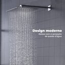 Ver imagem 4 de Chuveiro Ducha Quadrada Slim Cromado 20x20