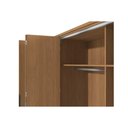 Ver imagem 7 de Guarda Roupa Casal 6 Portas e 4 Gavetas C/ Pés Cb03t581 Canela - Kappesberg