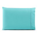 Ver imagem 2 de Fronha Paris Percal 150 Fios 100% Algodão 70x50cm sem Aba: Azul Tiffany