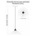 Ver imagem 3 de Luminária Teto Lustre pendente balcão cozinha sala mdf cabo:Preto