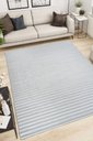 Ver imagem 1 de Tapete Sala 150x200 Chevron Cinza 398