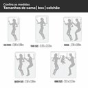 Ver imagem 4 de Cabeceira Cama Box Solteiro Ivana 90cm Veludo Bege - Desk Design