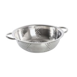 Escorredor em Inox Peneira com Alça Multiuso 25cm - 1