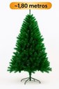 Ver imagem 3 de Árvore de Natal Pinheiro Luxo Tradicional 1,80m 720 Galhos Montagem Fácil Rápida Decoração Natalina