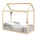 Ver imagem 1 de Mini Cama Montessoriana Liv Cinza Natural - Matic