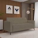Ver imagem 2 de Sofá Living Decorativo Houston 2 Lugares 180cm Pés em Metal Veludo Castor G33 - Gran Belo