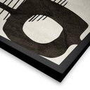 Ver mais imagens de Kit 2 Quadros 50cm X 50cm Formas Abstratas Tropical Artes 