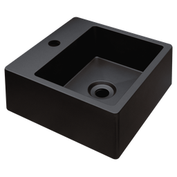 Cuba Pia para Banheiro de Apoio Lavabo 32cmx30cm - Palermo Preto - 3