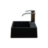 Cuba Pia para Banheiro de Apoio Lavabo 32cmx30cm - Palermo Preto - 13