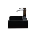 Ver imagem 5 de Cuba Pia para Banheiro de Apoio Lavabo 32cmx30cm - Palermo Preto