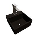 Ver imagem 3 de Cuba Pia para Banheiro de Apoio Lavabo 32cmx30cm - Palermo Preto