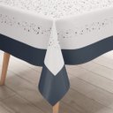 Ver imagem 2 de Toalha de Mesa Retangular Abstrato Cores Neutras
