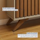 Ver mais imagens de Rack com Painel para TV até 80 Polegadas 282CMX224CM 100% MDF Frisado Manaus Marrom