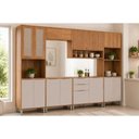 Ver imagem 1 de Cozinha Completa 6 Peças Divina C6141 Cinamomo/Off White MGM