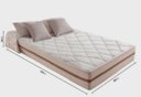 Ver imagem 3 de Cama Box Baú Solteiro Preto com Colchão Pillow Angel Molas Ensacadas
