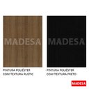 Ver imagem 3 de Cozinha Completa Vicenza Armário Balcão Preto Rustic Madesa