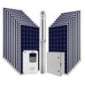 Kit Bomba Submersa Energia Solar Irrigação 4CV Até 76800L/d - 1