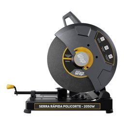 Serra Policorte de Bancada Profissional 2050w Disco 355mm Cortar Ferro Metal Aço Wap Wf Sp01 127v - 3