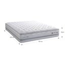 Ver imagem 4 de Colchão King Molas Maxspring One Side Pillow 193x203x33cm Ibiza Branco/Cinza