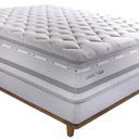 Ver imagem 5 de Colchão King Molas Maxspring One Side Pillow 193x203x33cm Ibiza Branco/Cinza Herval