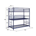 Ver imagem 4 de Treliche de Solteiro em Ferro Jack:azul Del Rey